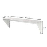 36 in. Front Shelf for Commercial Outdoor Grill in Stainless-Steel (KM-CG-FS36)